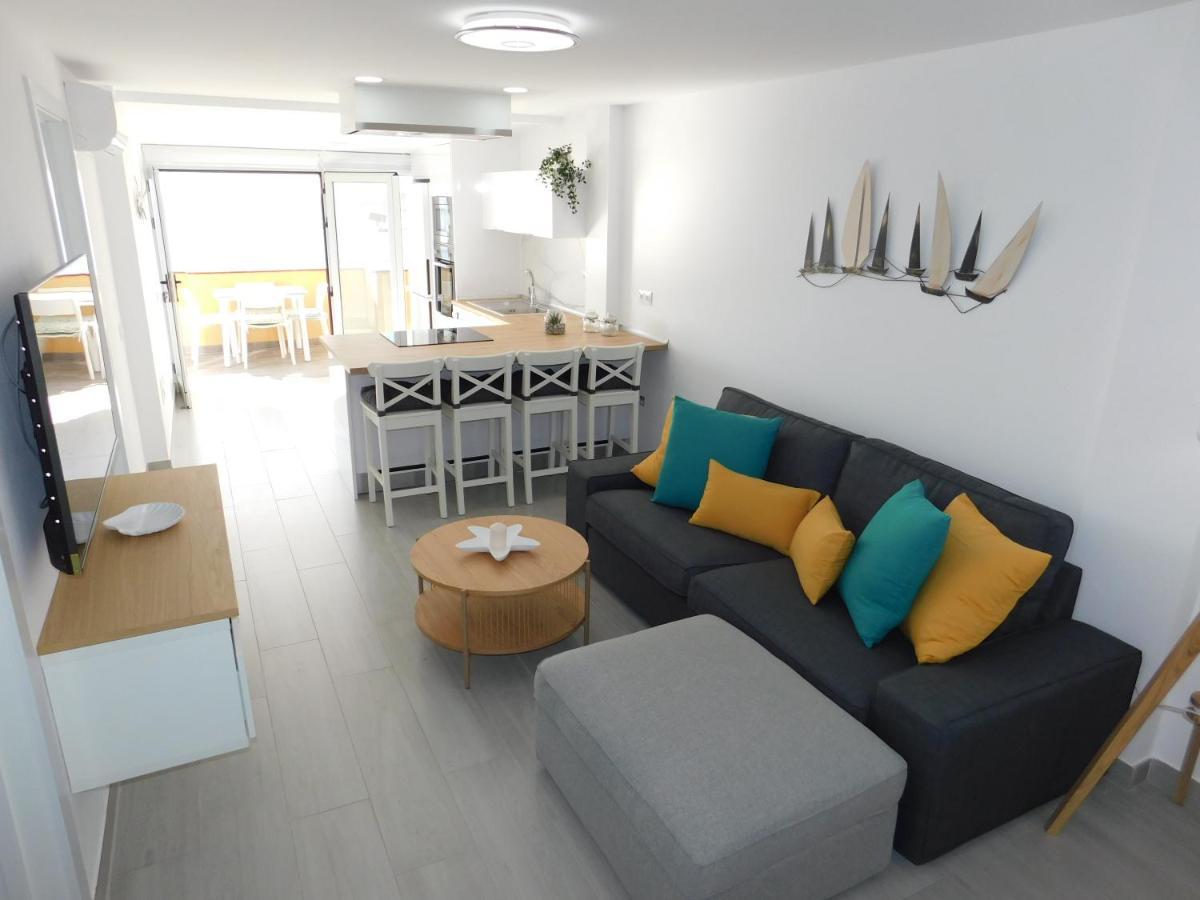 Perla Penthouse Daire Gran Tarajal Dış mekan fotoğraf